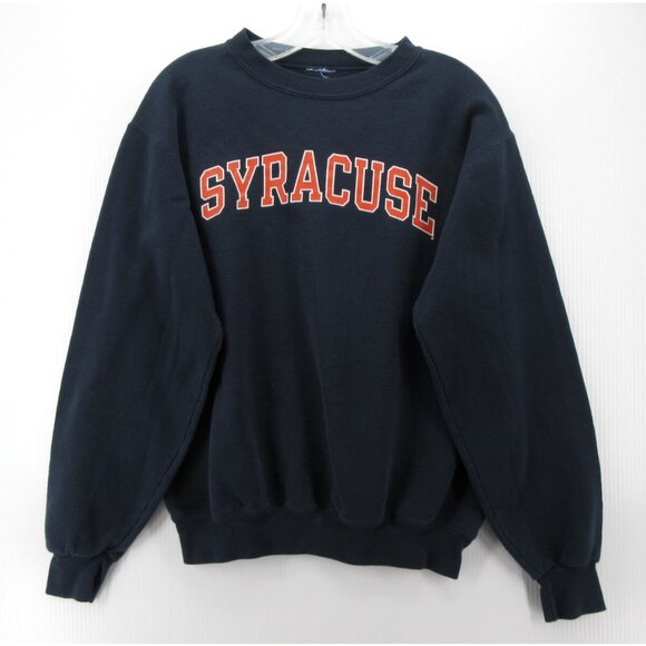 VINTAGE Syracuse Orange Champion Reverse Weave Sweatshirt Medium 90s - Picture 1 of 11